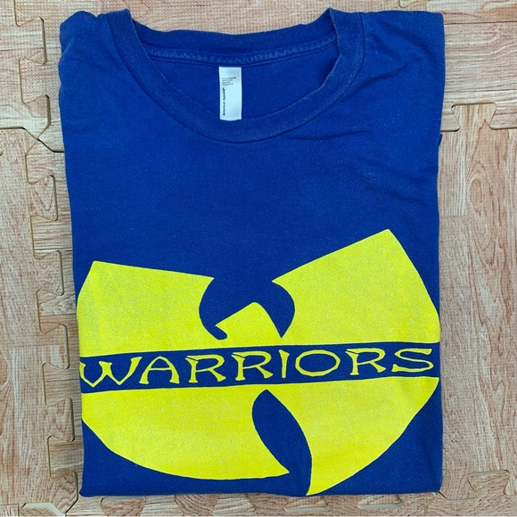 Wu-Tang x Golden State Warriors Shirt Large Steph Curry Parking Lot Tee GSW RARE - Picture 14 of 14